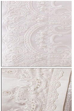 Çeyizdiyarı Fransız Güpürlü Diana Pike Takımı Bej - Çeyiz Diyarı (1)