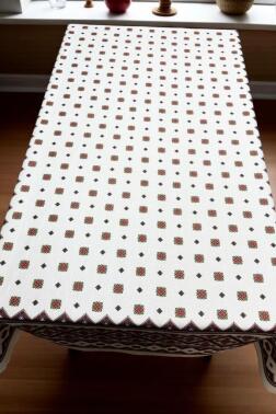 Çiğdem Dertsiz Masa Örtüsü 150x200 cm - Çeyiz Diyarı (1)