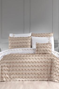 Colorado Modern 9 Parça Gelin Seti Cappucino - Çeyiz Diyarı