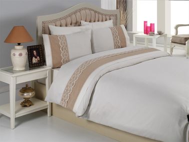 COTTONY NEVRESİM TAKIM 6PCS KREM - Çeyiz Diyarı