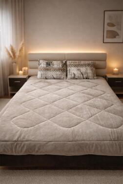 Dalım Wellsoft 195x215 Cm Çift Kişilik Yorgan Takımı - Çeyiz Diyarı (1)