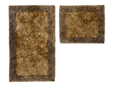 Damaks Havlu 2li Banyo Paspası Cappucino - Çeyiz Diyarı