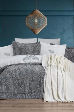 Defne 10 Parça Battaniyeli Çeyiz Seti Adaçayı - Çeyiz Diyarı