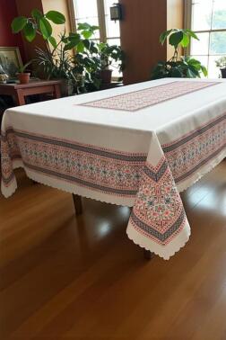 Desena Dertsiz Masa Örtüsü 150x220 cm - Çeyiz Diyarı