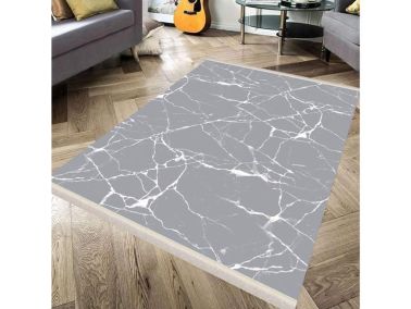 Dokuma Taban İpeksi Halı Crack Wall Gri 160x230 Cm - Çeyiz Diyarı (1)