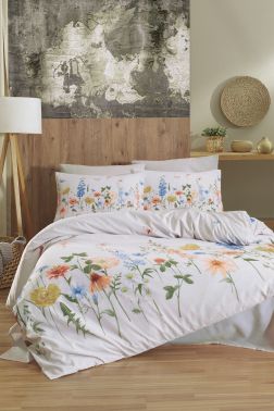 Dolce Uyku Seti Çift Kişilik Krem - Çeyiz Diyarı