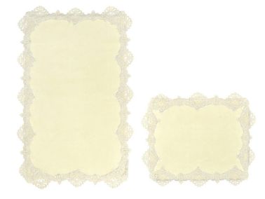 Efsa 2'li Klozet Takımı Krem - Çeyiz Diyarı