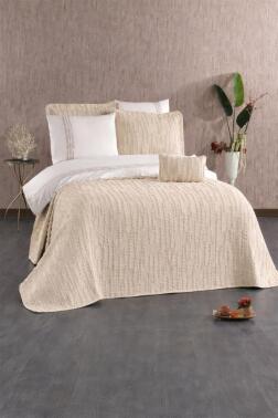 Efsa Gelin Seti 8 Parça Cappucino - Çeyiz Diyarı