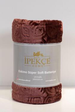 Eskimo Süper Soft Tek Kişilik 150x200 cm Battaniye Lila - Çeyiz Diyarı