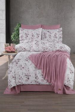 Fabia %100 Pamuk Pikeli Çift Kişilik Nevresim Takımı - Çeyiz Diyarı