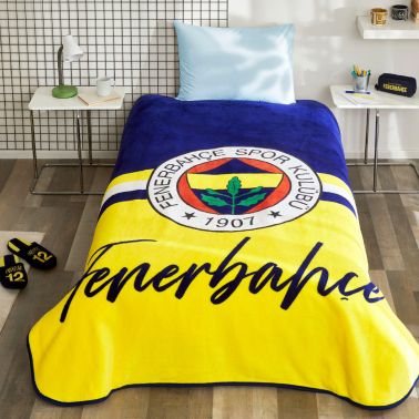 Fenerbahçe Lisanslı Taraftar Tek Battaniye - Kristal