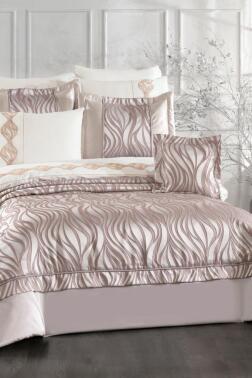 Fides 10 Parça Çeyiz Seti Gül Kurusu - Çeyiz Diyarı