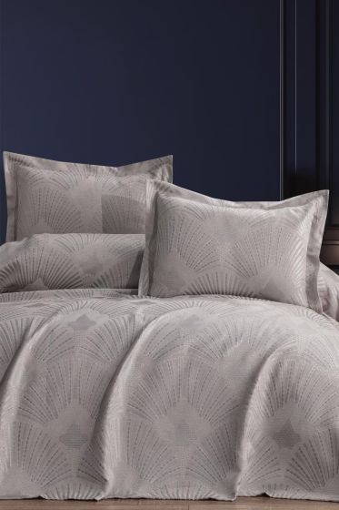 Firdevs 2 Parça Tek Kişilik Pike Takımı 180x240 Bej - Çeyiz Diyarı