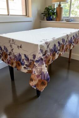 Florin Dertsiz Masa Örtüsü 150x150 cm - Çeyiz Diyarı