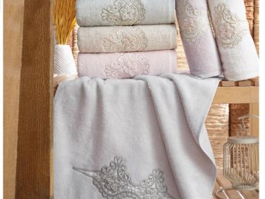 Flowers Anemone El Yüz Havlusu - 6 Renk - Çeyiz Diyarı