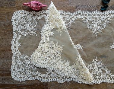 Fransız Mary Salon Takımı - 16 Parça Krem | 1202 - Çeyiz Diyarı