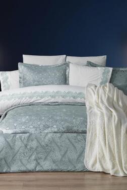 Freya 10 Parça Battaniyeli Çeyiz Seti Adaçayı - Çeyiz Diyarı