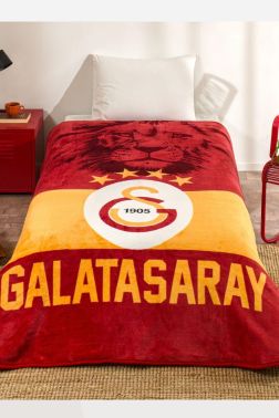Galatasaray Lisanslı Taraftar Tek Battaniye - Kristal