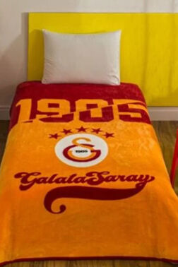 Galatasaray Lisanslı Taraftar Tek Battaniye - Kristal
