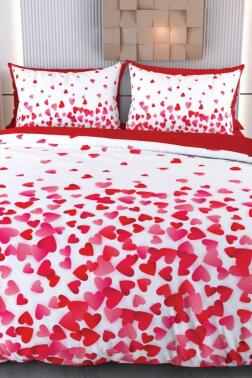 Galin Mikro Saten 3D Dijital Baskılı Çift Kişilik Nevresim Takımı - Çeyiz Diyarı