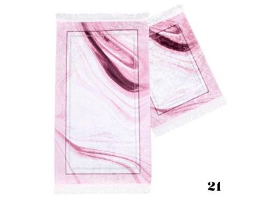 Garnet Dikdörtgen Banyo Paspas Seti 2 Li Lila - Çeyiz Diyarı