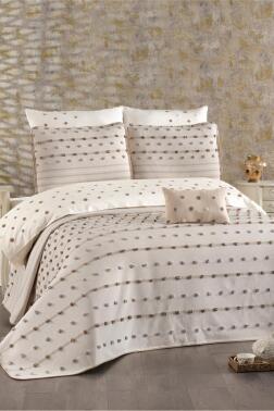 Harmony Gelin Seti 8 Parça Cappucino - Çeyiz Diyarı