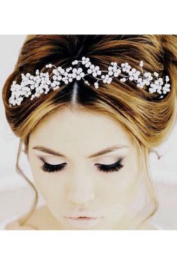 İncili Helen Gelin Tacı - Çeyiz Diyarı