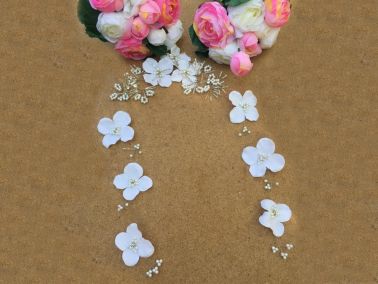 İncili Yonca Gelin Tacı - Çeyiz Diyarı