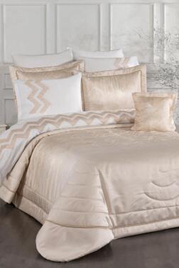 İnferno 10 Parça Çeyiz Seti Krem - Çeyiz Diyarı