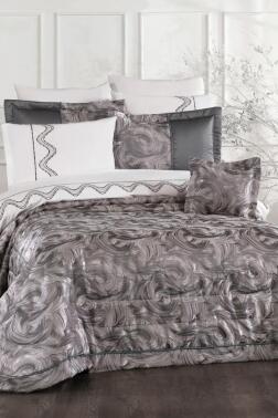 İrida 10 Parça Çeyiz Seti Gri - Çeyiz Diyarı