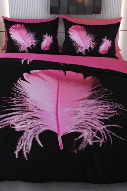 Jolie Mikro Saten 3D Dijital Baskılı Çift Kişilik Nevresim Takımı - Çeyiz Diyarı