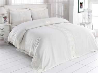 KAFTAN NEVRESİM 6PCS TAKIMI KREM - Çeyiz Diyarı