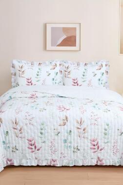 Kahire Çift Kişilik Yatak Örtüsü 240x260 cm - Çeyiz Diyarı