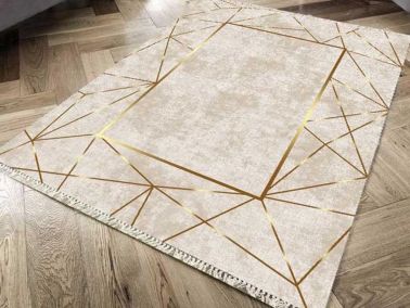 Kaymaz Taban Dijital Baskı Kadife Halı Monolit 150x220 Cm - Çeyiz Diyarı