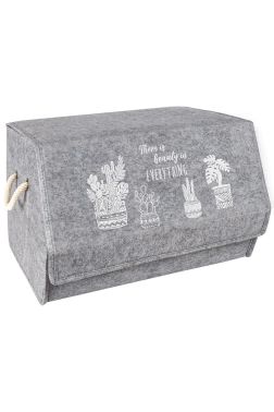 Keçe Kapaklı Mega Kahve Kutu Kahve - Çeyiz Diyarı