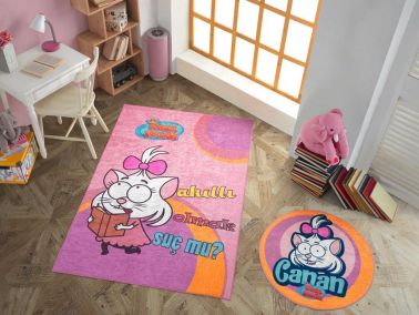 Kral Şakir Canan Lisanslı Halı Ve Paspas Takımı 160x230 Cm - Hobby