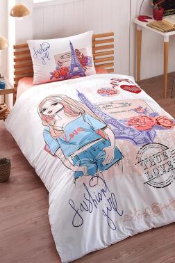 Kristal Fashion Genç Tek Kişilik Pike Takımı - Kristal