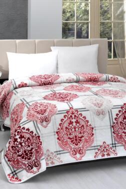 Lacasa 1100 Çift Kişilik Battaniye Pudra - Çeyiz Diyarı