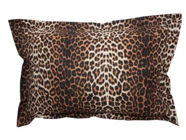 Leopar Desenli Yastık Kılıfı 2 Li - Çeyiz Diyarı