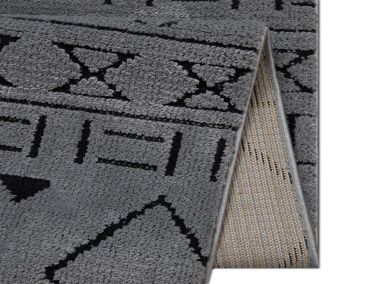Life Gri Antrasit Dikdörtgen Halı 160x230cm - Çeyiz Diyarı (1)