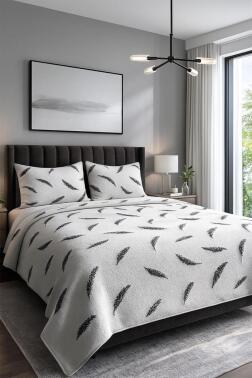 Lifoz 3 Parça Çift Kişilik Yatak Örtüsü 235x250 cm - Çeyiz Diyarı (1)