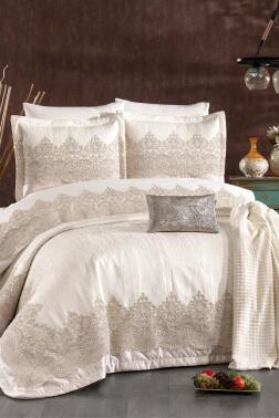 Linda Çeyiz Paketi 9 Parça Altın - Çeyiz Diyarı