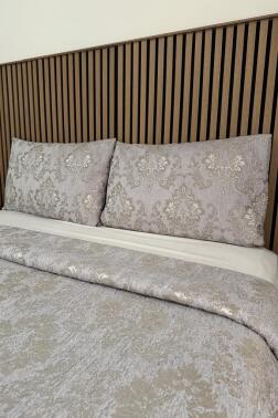 Luxe 3 Parça Çift Kişilik Yatak Örtüsü 235x245 cm - Çeyiz Diyarı (1)