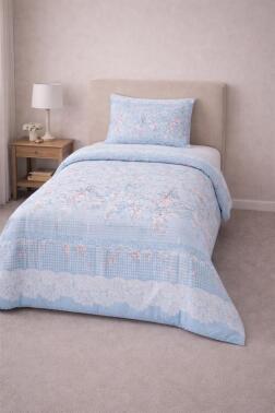 Mavilim Tek Kişilik Nevresim Takımı - Çeyiz Diyarı