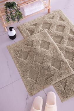 Mia 2'li Paspas Takımı Cappucino - Çeyiz Diyarı