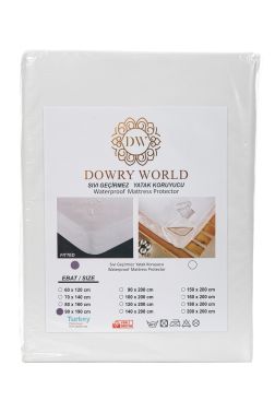 Micro Sıvı Geçirmez Fitted 90x190 Cm Tek Kişilik Alez - Çeyiz Diyarı