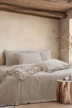 Milagros Loris %100 Pamuklu Çift Kişilik Nevresim Takımı - Çeyiz Diyarı