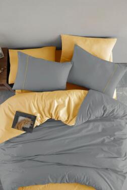 Napoli %100 Pamuklu Çift Taraflı Çift Kişilik Nevresim Takımı - Çeyiz Diyarı