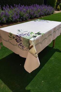 Olivia Dertsiz Masa Örtüsü 150x300 cm - Çeyiz Diyarı