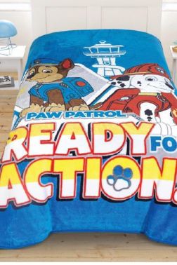 Pawl Patrol Lisanslı Tek Kişilik Battaniye - Kristal